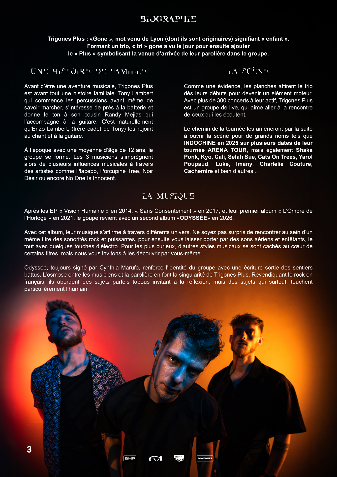 Trigones Plus | Biographie